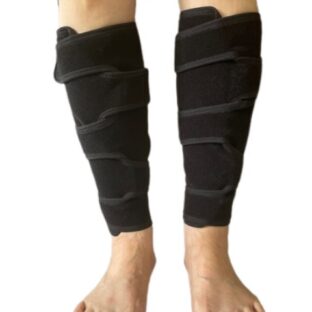 ふくらはぎサポーター 2枚組 マジックテープ 調節自在 疲労軽減 カプロンファイバー